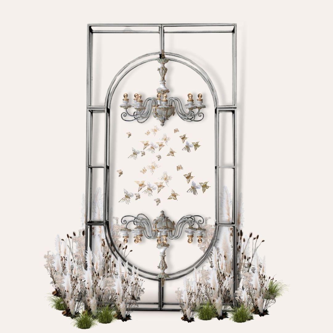 ROBERTO LARGE CURVE ARCH MIRROR MODEL U 335CM x 150CM