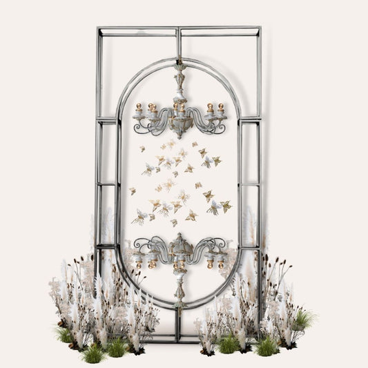 ROBERTO LARGE CURVE ARCH MIRROR MODEL U 335CM x 150CM